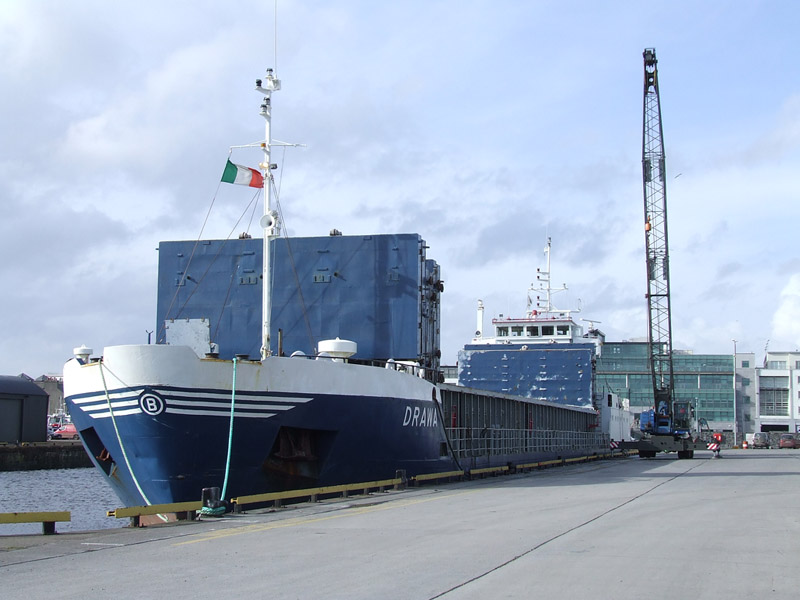 Polish Cargo Ship Drawa